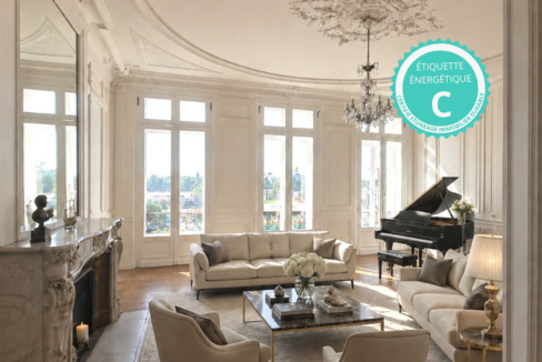 Salon aménagé